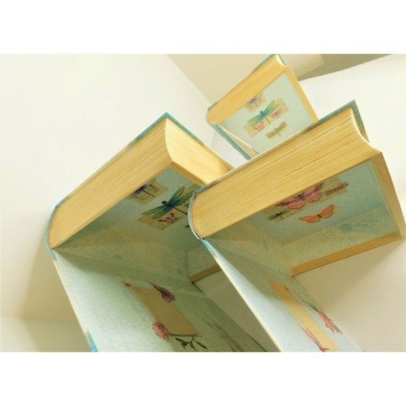 Punch Studio Metallic Butterfly Nesting Book Box Set of 3 - Picture 5 of 8